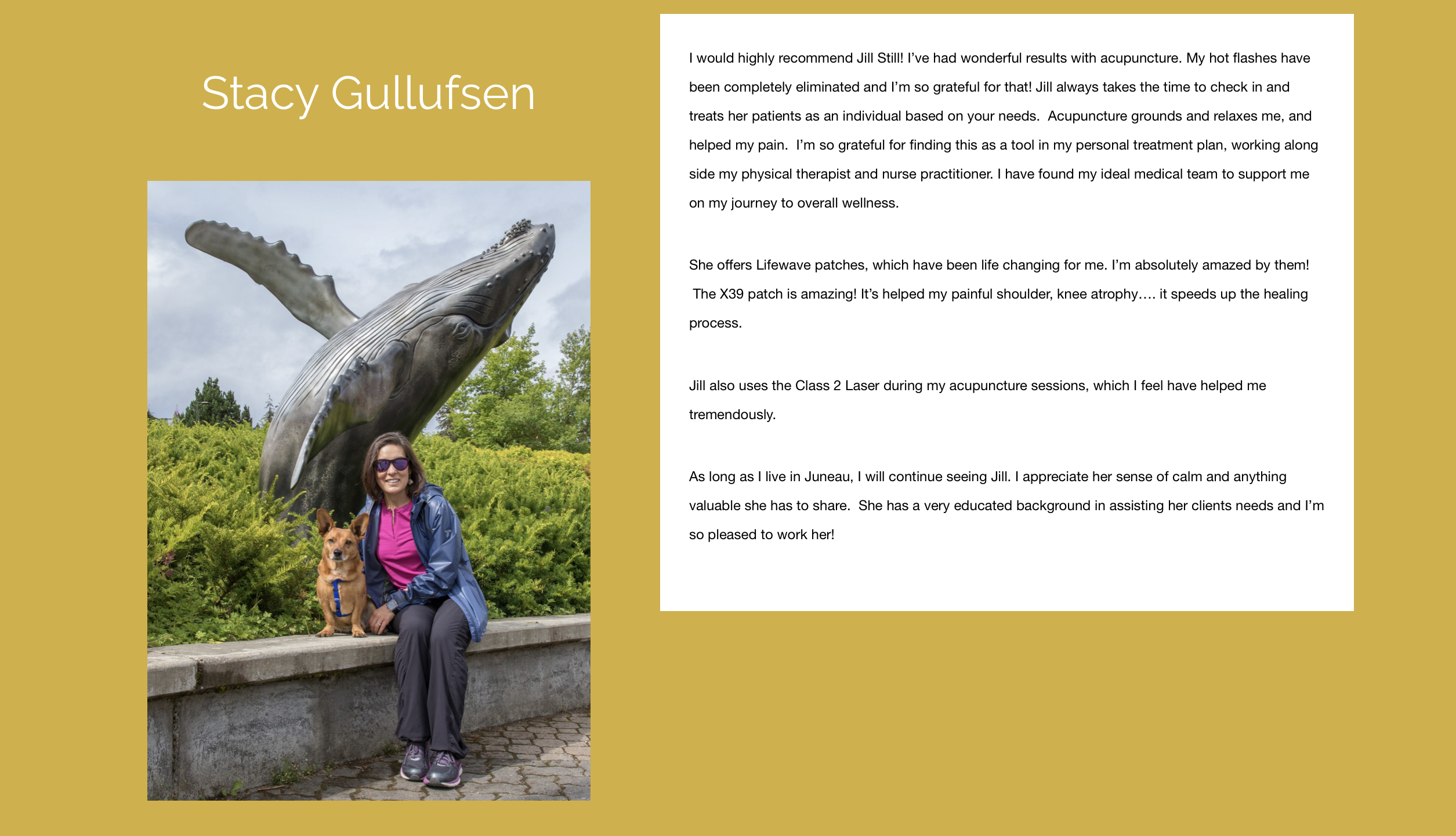 Stacy Gullufsen, Juneau